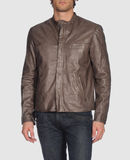 JOHN VARVATOS - Leather outerwear