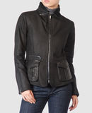 EMPORIO ARMANI - Leather outerwear