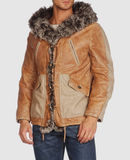 EMPORIO ARMANI - Leather outerwear