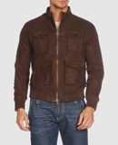 EMPORIO ARMANI - Leather outerwear