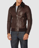 ALEXANDER MCQUEEN - Leather outerwear