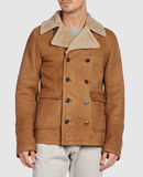 MAURO GRIFONI - Manteau cuir
