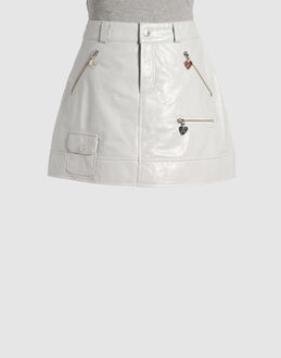 SIMONETTA JEANS Leather skirts Item 59113591