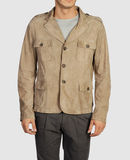 CRUCIANI - Leather outerwear