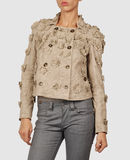 BURBERRY - Leather outerwear