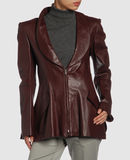 ALEXANDER MCQUEEN - Leather outerwear