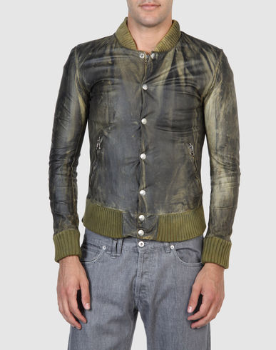 ZOOM BALMAIN - Leather outerwear