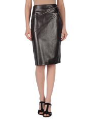 MICHAEL KORS - Leather skirt