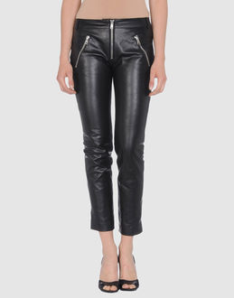 Alexander Mcqueen Leather Pants - Item 59119790