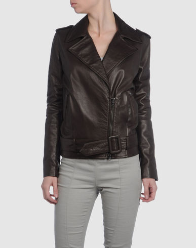 ZOOM MAURO GRIFONI - Leather outerwear