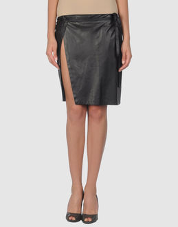 PAOLA FRANI - ABBIGLIAMENTO PELLE - Gonne pelle - su YOOX.COM