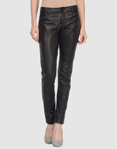 ZOOM SESSUN - Leather pants