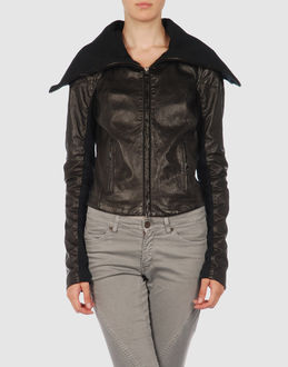 Ilaria Nistri Roque Leather Outerwear - Item 59121183
