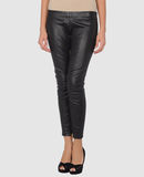 BALMAIN - ABBIGLIAMENTO PELLE - Pantaloni pelle su YOOX.COM