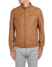 BRUNELLO CUCINELLI - Leather outerwear