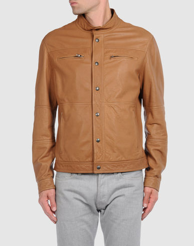 ZOOM BRUNELLO CUCINELLI - Leather outerwear