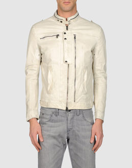 DANIELE ALESSANDRINI HOMME - ABBIGLIAMENTO PELLE - Capispalla pelle - su YOOX.COM
