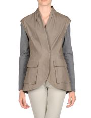 BRUNELLO CUCINELLI - Leather outerwear