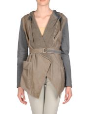 BRUNELLO CUCINELLI - Leather outerwear
