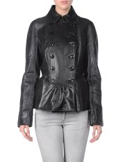 BURBERRY - Lederjacke/Mantel