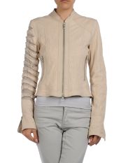 TWIN-SET Simona Barbieri - Leather outerwear