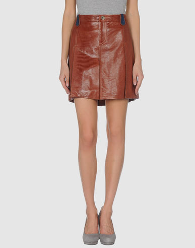 ZOOM D&G - Leather skirt