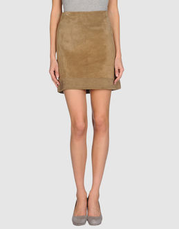 FRANCESCA ZUNINO - ABBIGLIAMENTO PELLE - Gonne pelle - su YOOX.COM