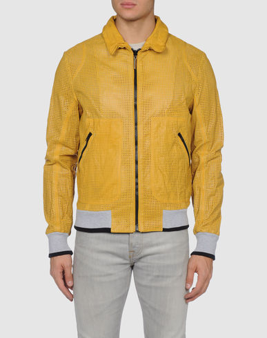 ZOOM CLASS ROBERTO CAVALLI - Leather outerwear