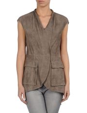 BRUNELLO CUCINELLI - Leather outerwear