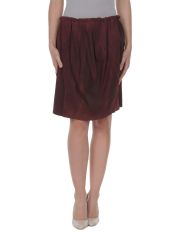 ANN DEMEULEMEESTER - Δερμάτινη φούστα