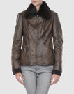 COSTUME NATIONAL - Leather outerwear