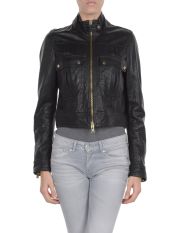 GF FERRE' - Leather outerwear