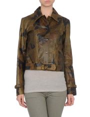 PLEIN SUD - Leather outerwear