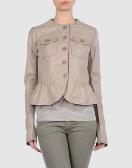 TWIN-SET SIMONA BARBIERI - ABBIGLIAMENTO PELLE - Capispalla pelle - su YOOX.COM