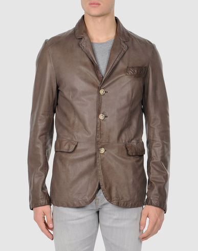 ZOOM DELAN - Leather outerwear