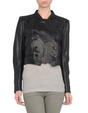 ANN DEMEULEMEESTER - Leather outerwear