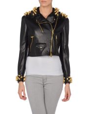 MOSCHINO - Leather outerwear