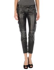 BALMAIN - Leather pants