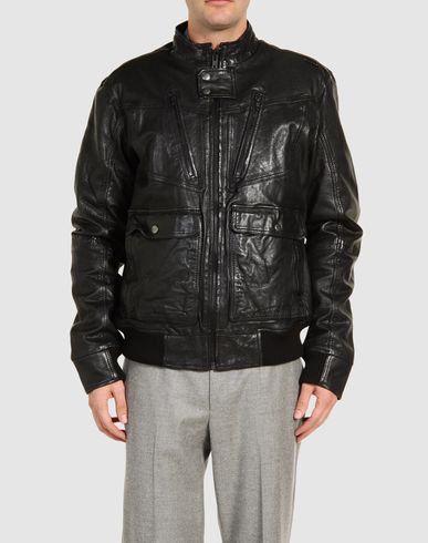 ZOOM ENERGIE GOLD - Leather outerwear