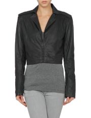 DIESEL - Leather outerwear