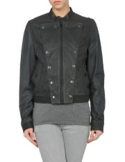 DIESEL - Leather outerwear