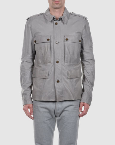 ZOOM JUST CAVALLI - Leather outerwear