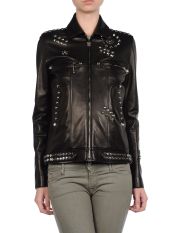 BALMAIN - Leather outerwear