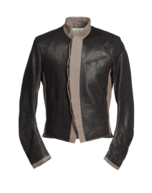 ANN DEMEULEMEESTER - Leather outerwear
