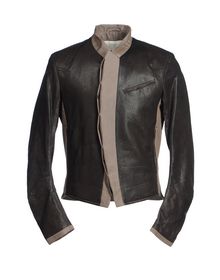 ANN DEMEULEMEESTER - Leather outerwear