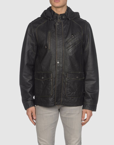 ZOOM MUSTANG JEANS - Leather outerwear
