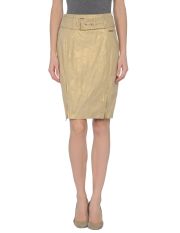 GALLIANO - Leather skirt