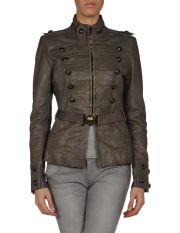 ELISABETTA FRANCHI for CELYN b. - Leather outerwear