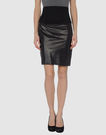 THE ROW - Leather skirt