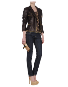 BLUMARINE - Capospalla pelle